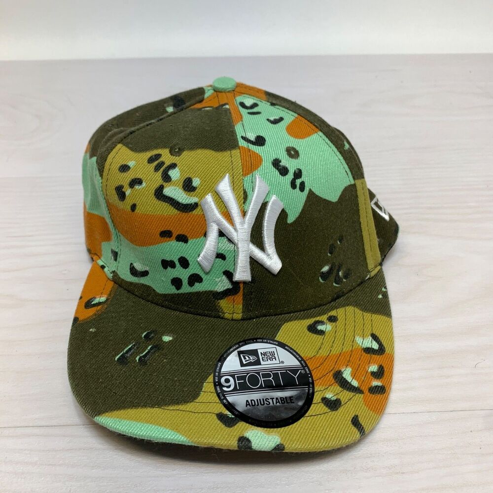 New York Yankees New Era 9Forty Adjustable Baseball Cap Camo